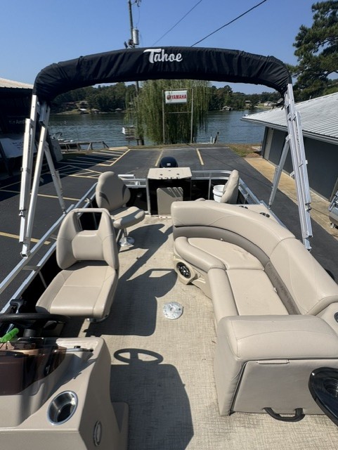 2021 Tahoe Pontoons Sport Quad Fish 18 FT Boat